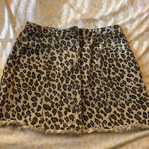 Leopard Skirt
